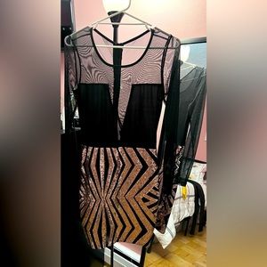 Twist on a little black dress